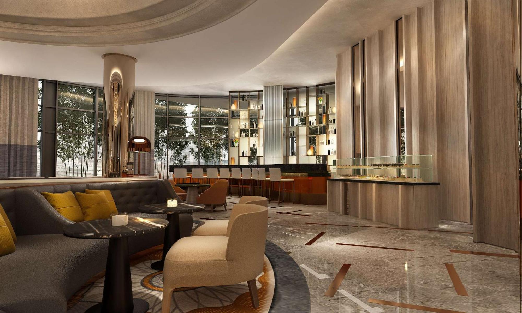 Hilton Mall Of Istanbul Bagian luar foto The lobby of the hotel